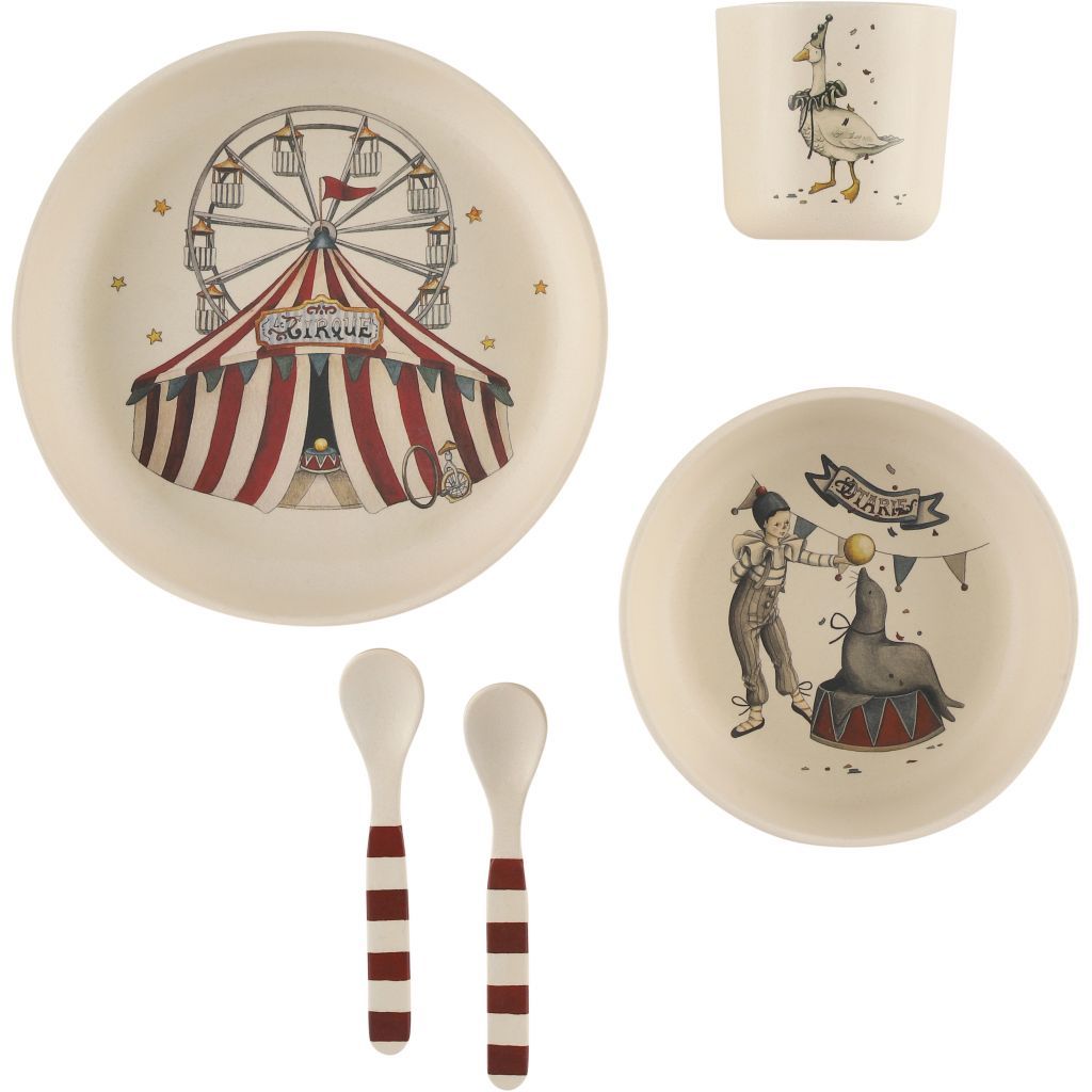 Circus Tableware Set by Konges Slojd, £24.95 from Scandibarn