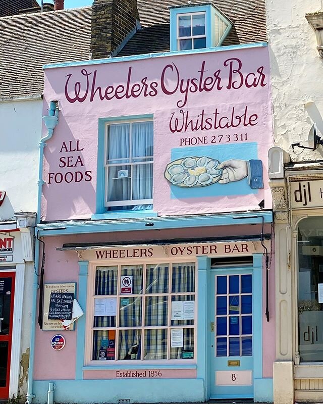 We sacked off home school and went to Whitstable for the day. It was glorious. I swam in the sea, ate oysters (though not from this #pinkpilgrimage destination sadly as Wheelers isn&rsquo;t open on Tuesdays), watched my son gleefully throw stones int