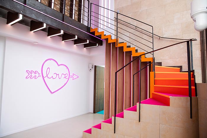 We’re catching feelings… for this stairway.