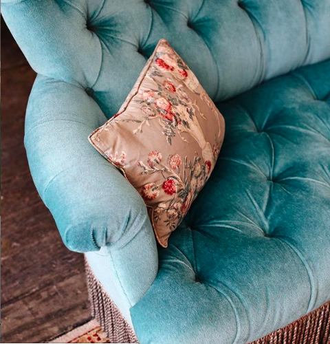 Soho Home sprinkles aesthetic fairy dust over the humble velvet armchair
